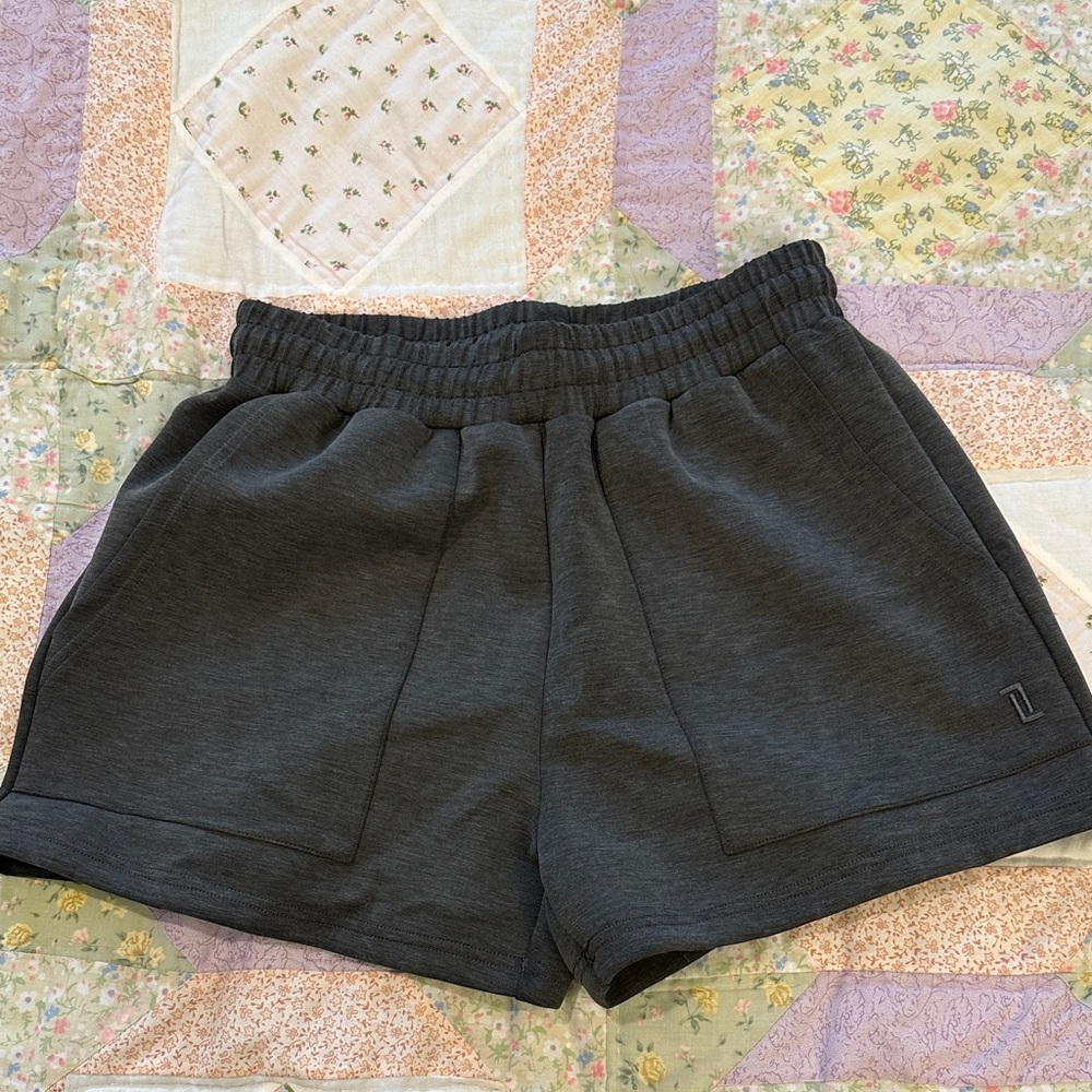 Women's Charcoal Athletic Shorts